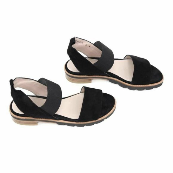 Stuart Weitzman Womens Topical Flat Sandals Black - Picture 8 of 10